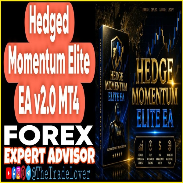Hedged Momentum ELITE EA v2.0 MT4 + Presets (Works on Build 1471) | Forex Robot | MT4 Expert Advisor - The Trade Lovers
