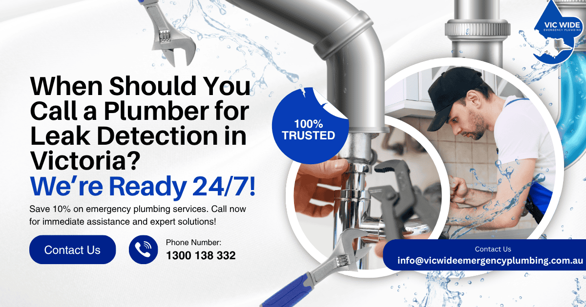 Plumber for Leak Detection in Victoria | Reliable 24/7 Service