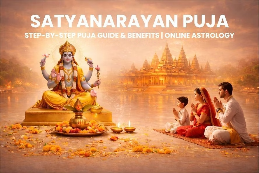 Satyanarayan Puja Step-by-Step Puja Guide & Benefits Online Astrology