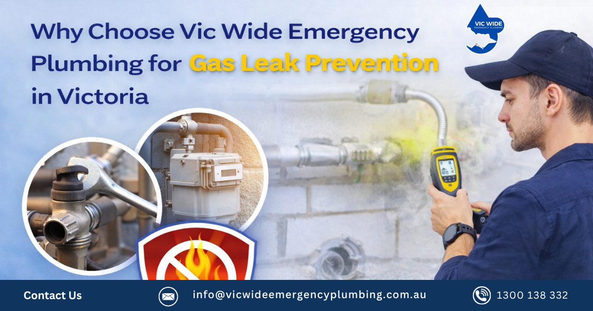 Gas Leak Prevention Victoria | Vic Wide Emergency Plumbing 24/7