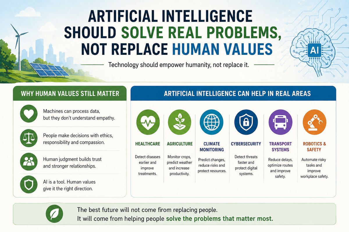 Artificial Intelligence Should Solve Real Problems Not Replace Human Values — James Wilson - Buymeacoffee