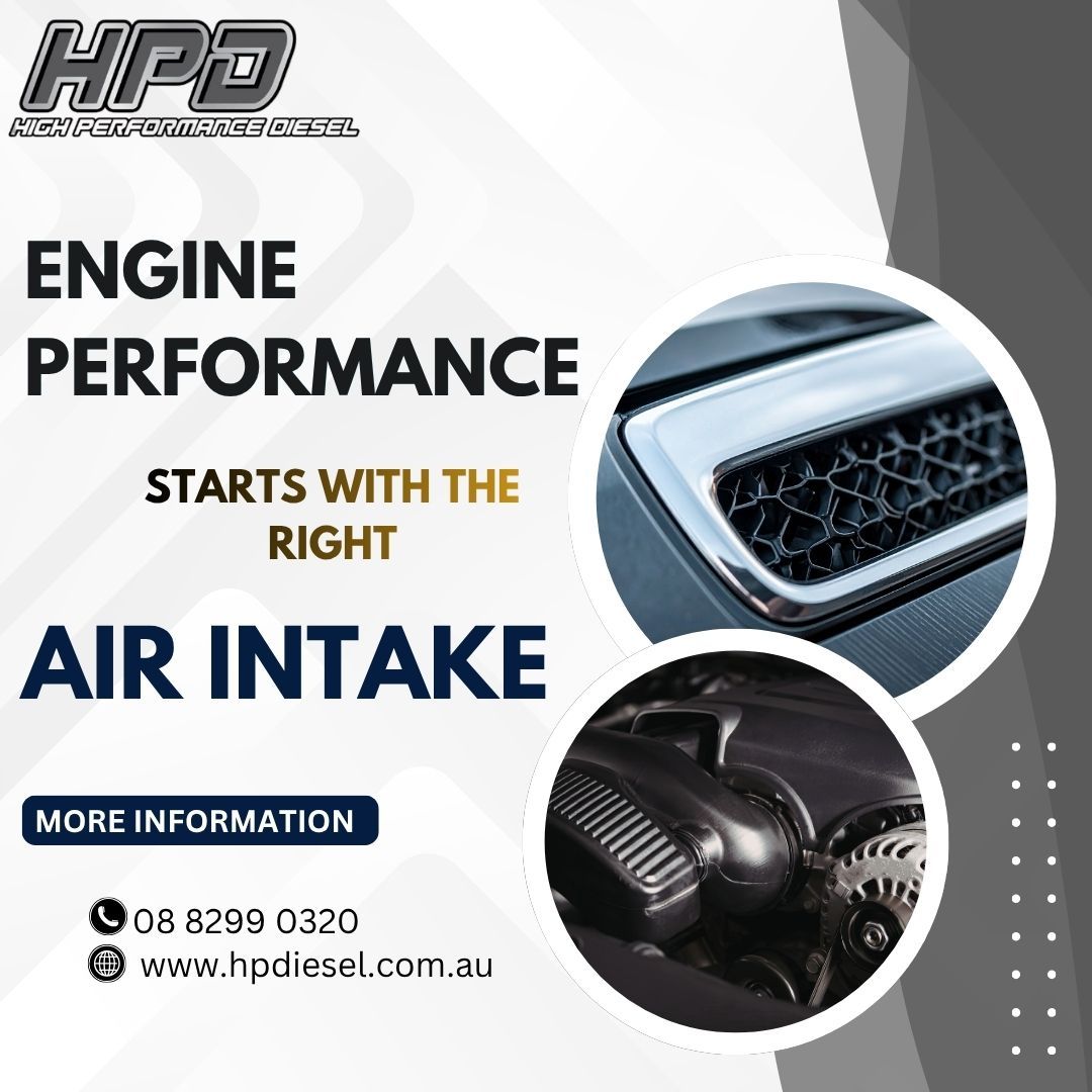 Engine Performance Starts with the Right Air Intake A quality air intake is crucial for optimising engine performance with HP... – @hpdiesel on Tumblr