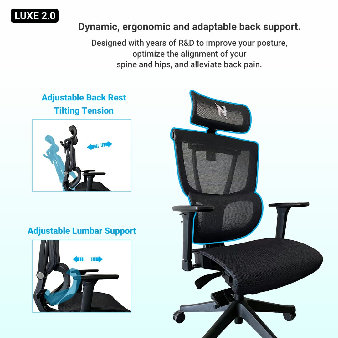 Up to 43% Off. Rated #1 Ergonomic Office Chair Sg | Best Desk Chair With Back Support
