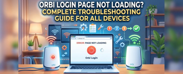 Orbi Login Page Not Loading? Fix It Fast (2026 Guide)