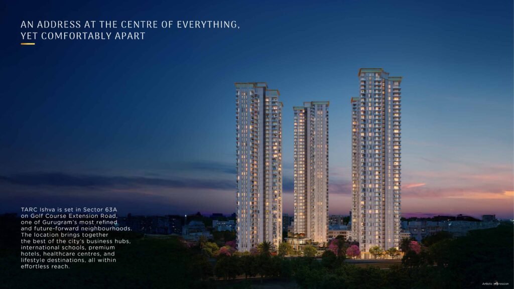 TARC Ishva Sector 63A Gurgaon | Ultra-Luxury 3 & 4 BHK Residences