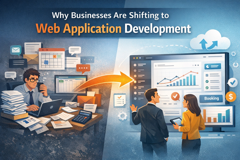 Why Businesses Are Shifting to Web Application Development - rwit