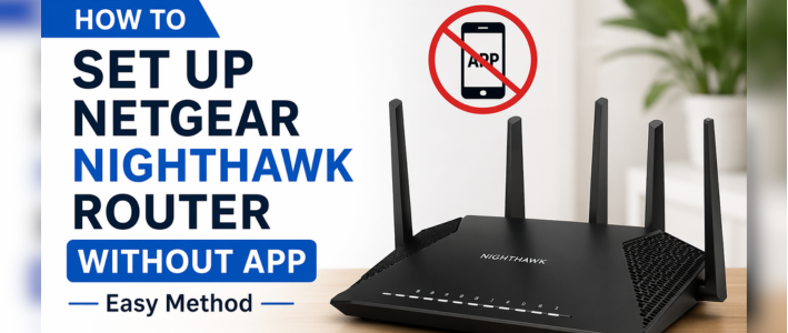 How to Set Up Netgear Nighthawk Router Without App