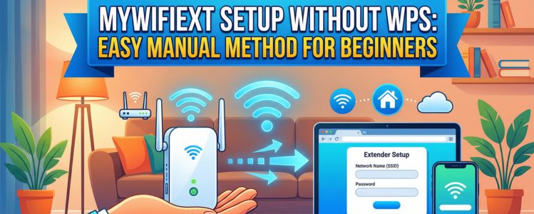 MyWiFiExt Setup Without WPS (Easy Manual Guide 2026)