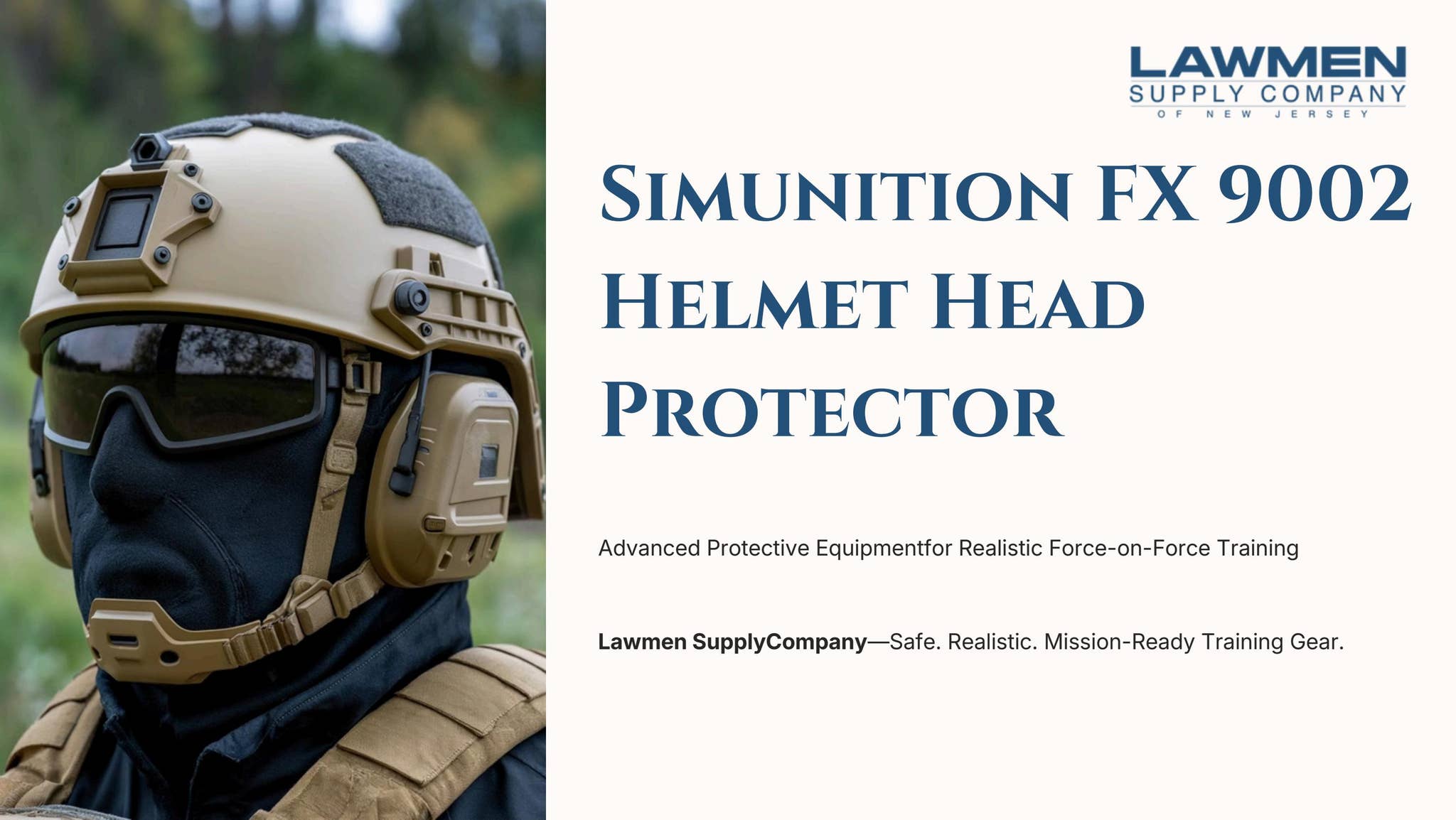 Simunition FX 9002 Helmet Head Protector  by Lawmen Supply Company  - Issuu
