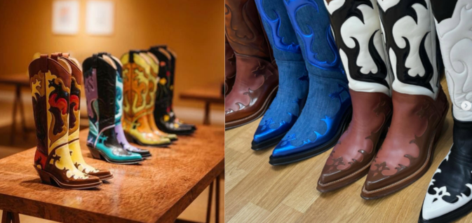 Gabriela Hearst Hand Painted Capitana Boots - Pynck