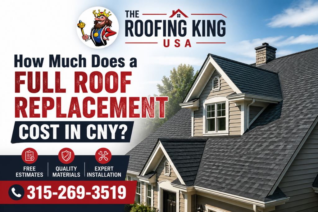 How Much Does a Full Roof Replacement Cost in CNY