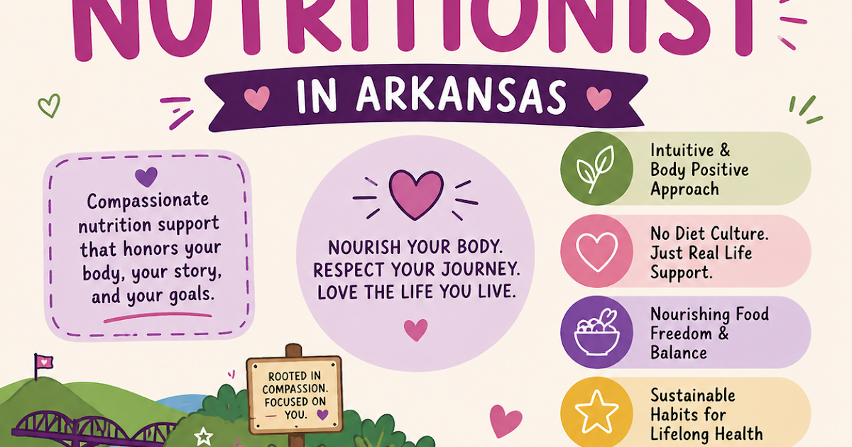 Arkansas Eating Disorder Dietitian: Compassionate Support for Healing and Recovery