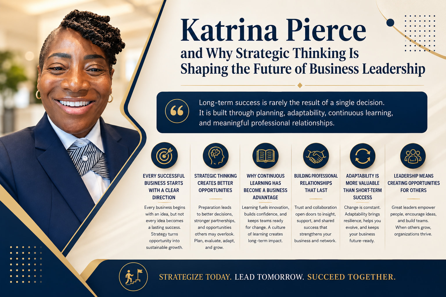 Katrina Pierce and Why Strategic Thinking Is Shaping the Future of Business Leadership | Journal