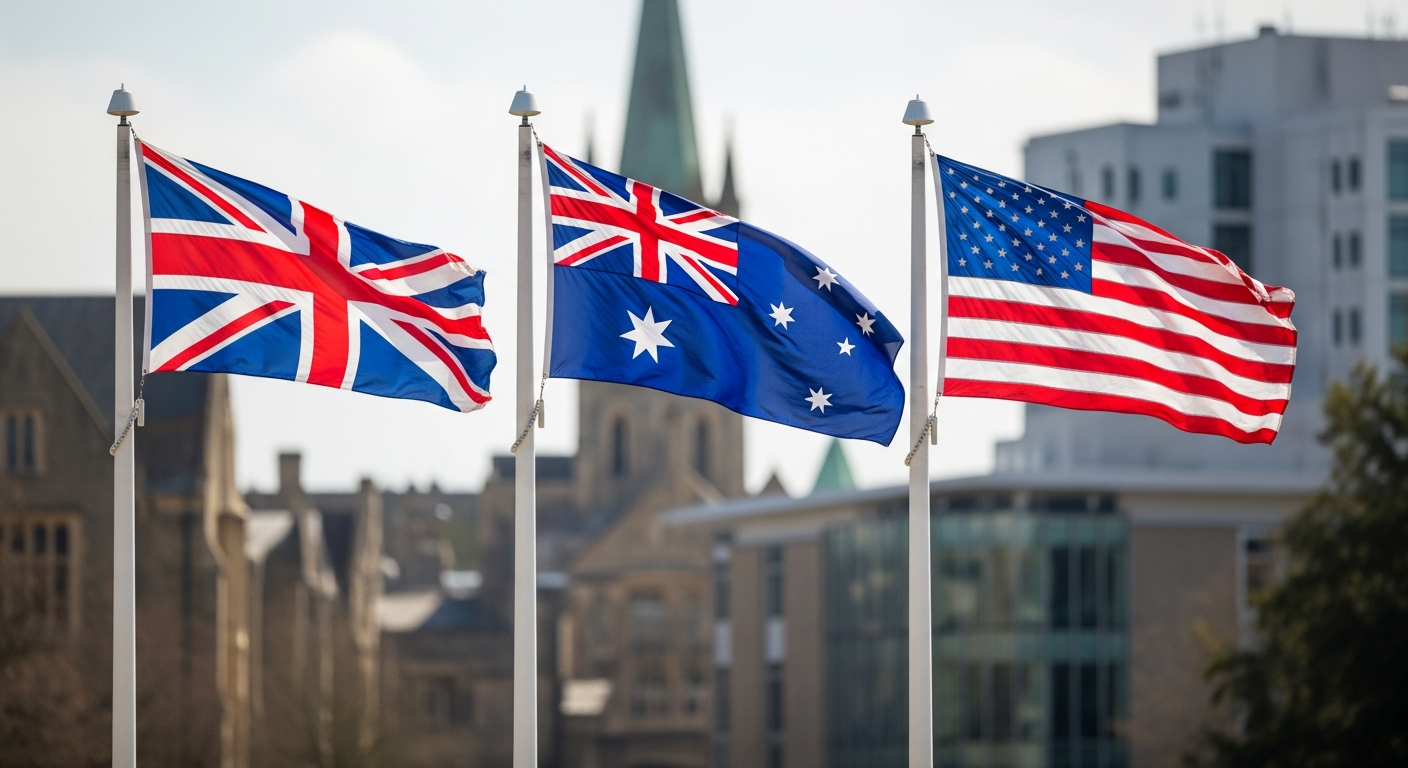 UK vs Australia vs USA: A Complete Study Destination Guide for Scholars 2026 | ASB Uni Assure