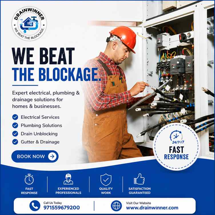 Complete Property Maintenance Solutions: From Drain Cleaning to Reliable Electrical Repairs – drainwinner