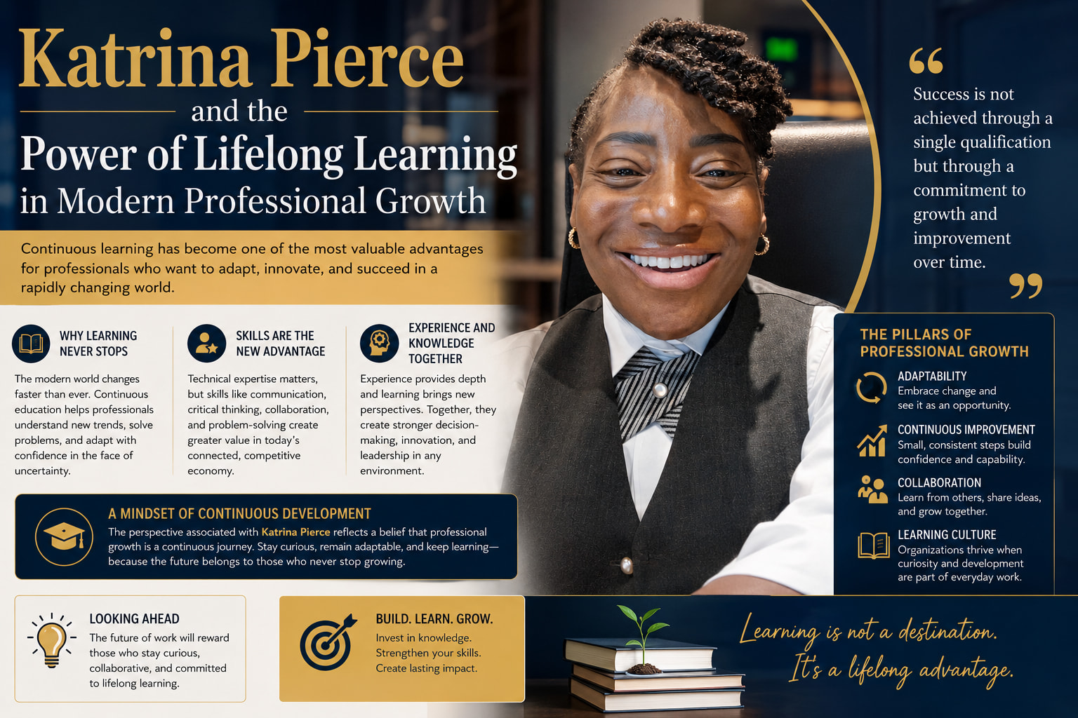 Katrina Pierce and the Power of Lifelong Learning in Modern Professional Growth | Education