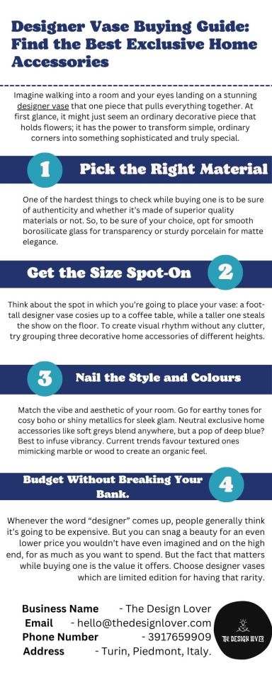 Designer Vase Buying Guide: Find the Best Exclusive Home Accessories Imagine walking into a room and your eyes landing on a... – @thedesignloverr on Tumblr