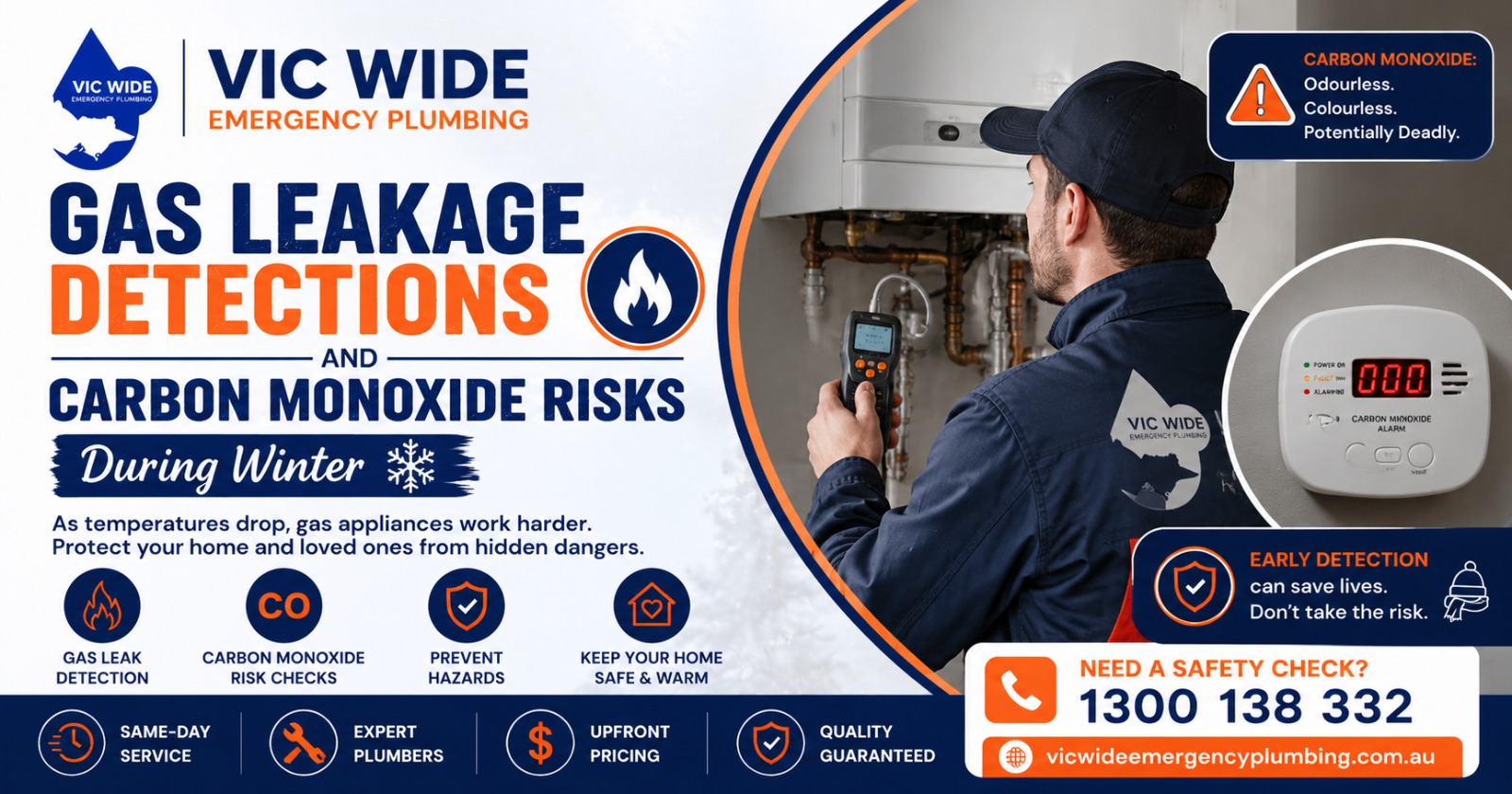 Gas Leakage Detections in Winter: Protecting Melbourne Homes