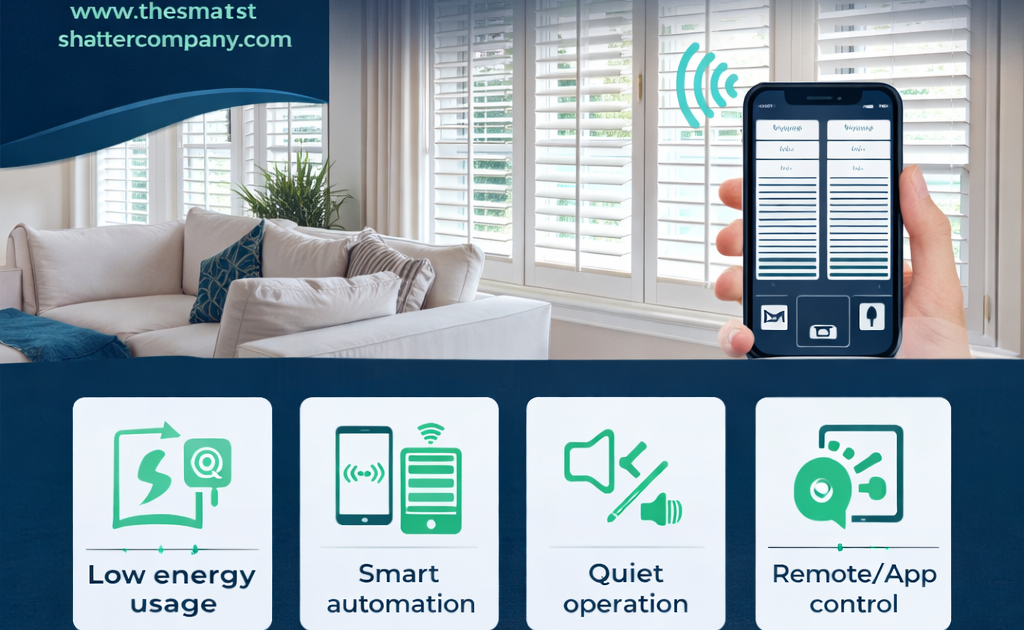 Custom Smart Plantation Shutters: The Perfect Blend of Style, Technology, and Functionality