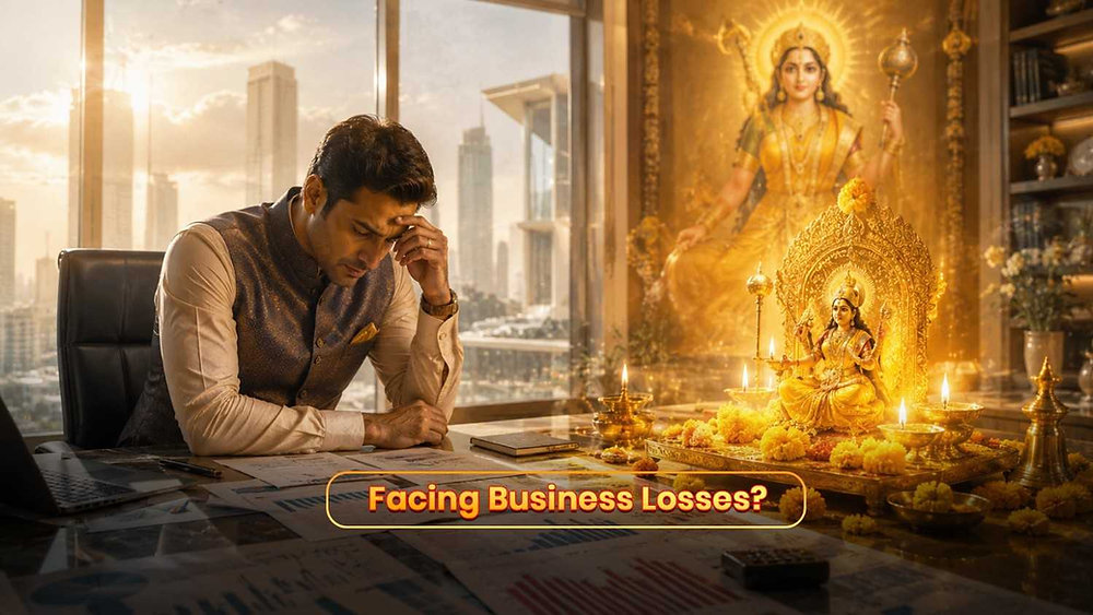 Facing Business Losses? Get Success with Baglamukhi Mata Pooja – Insights from a Business Astrology Expert