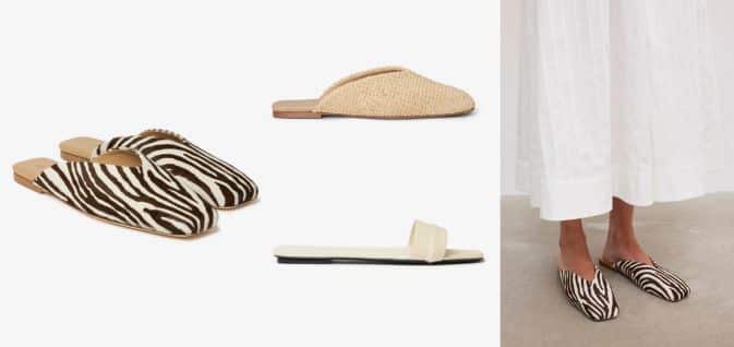 Dagmar Essential Summer Shoes – Zebra Pattern - Pynck