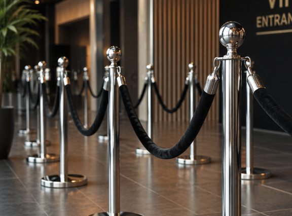 Premium Stanchions and Velvet Ropes for Events - PenCraftedNews