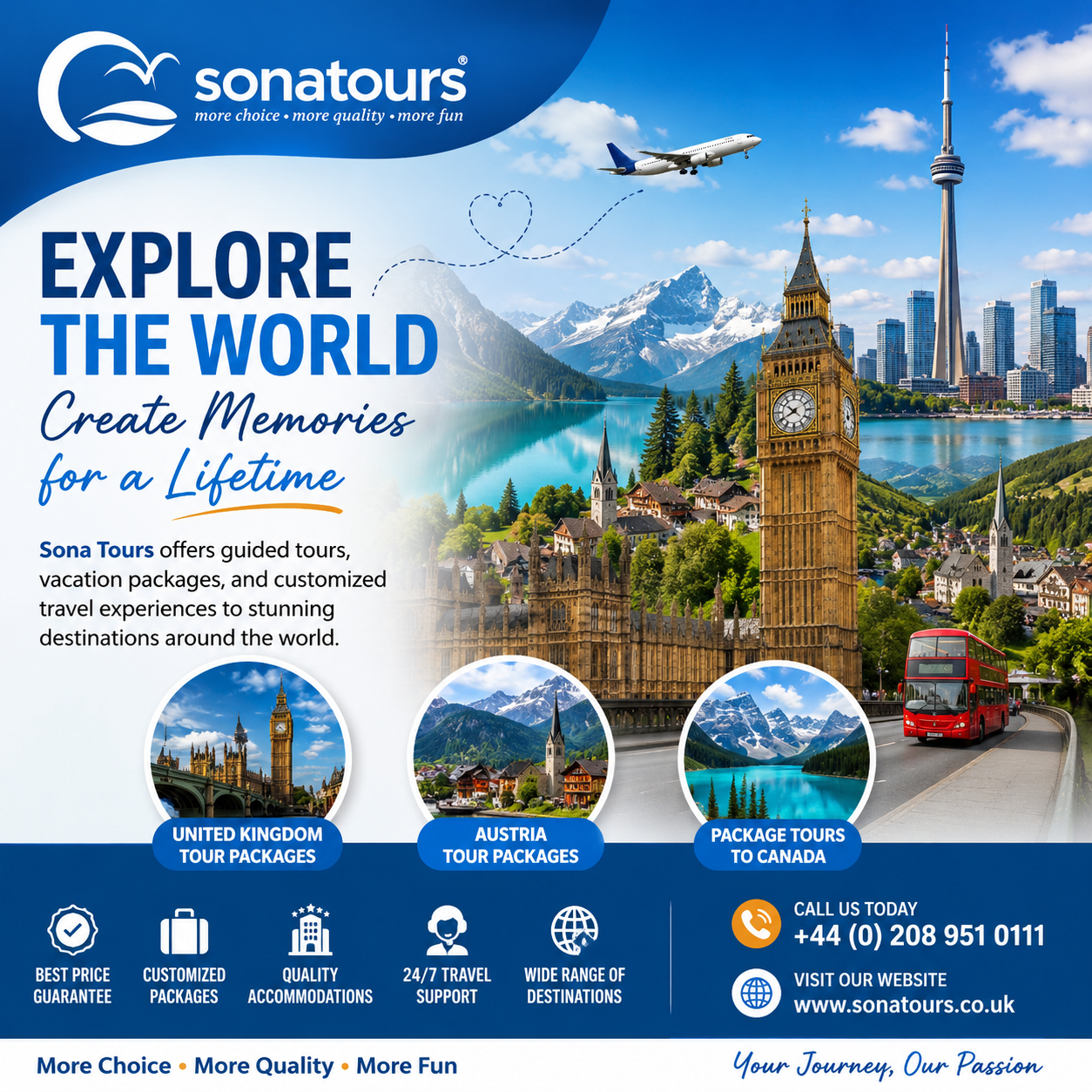 Explore Japan, USA West Coast & Snowdonia Adventures with Sona...