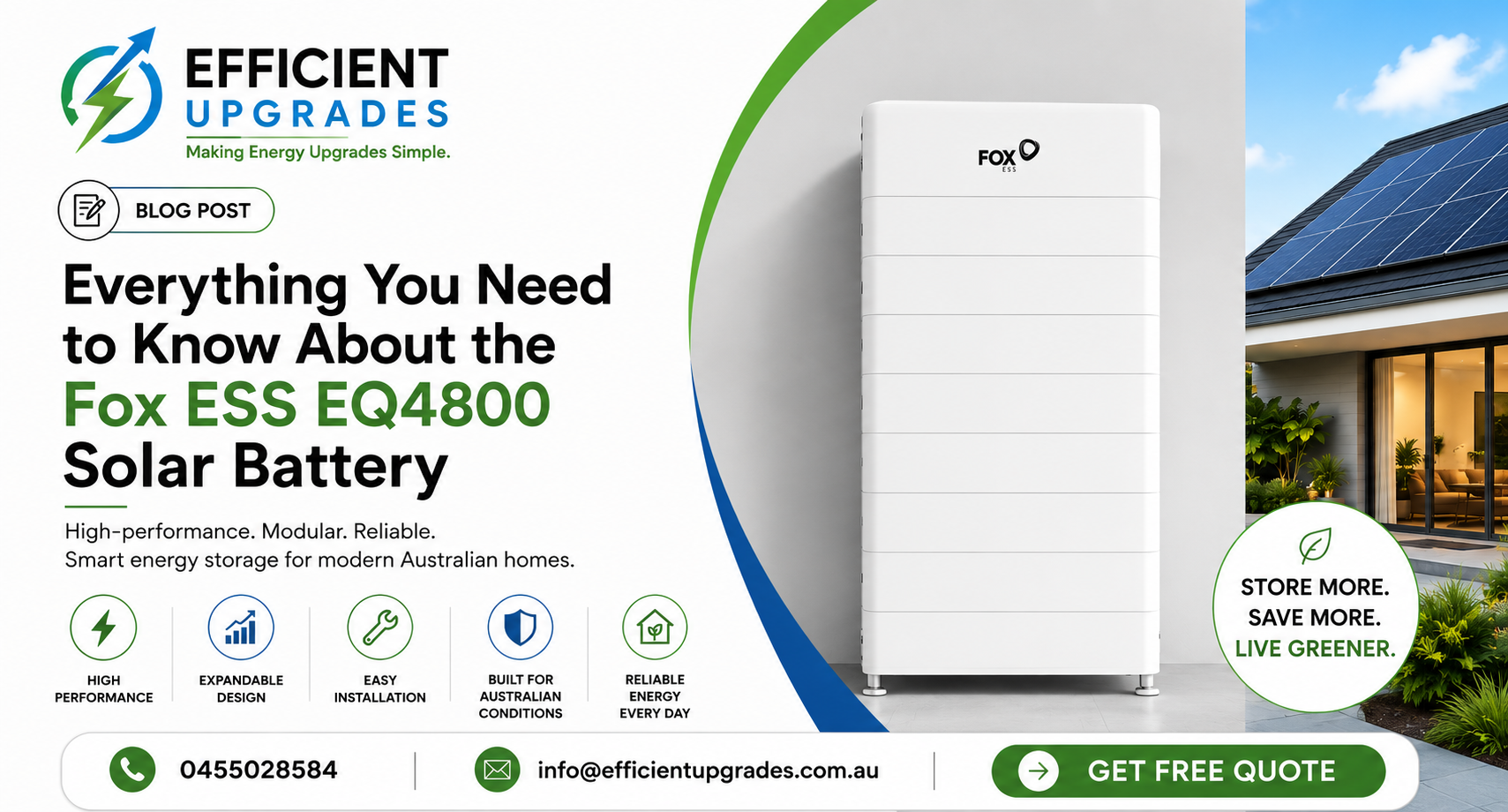 Everything You Need to Know: Fox ESS EQ4800 Solar Battery