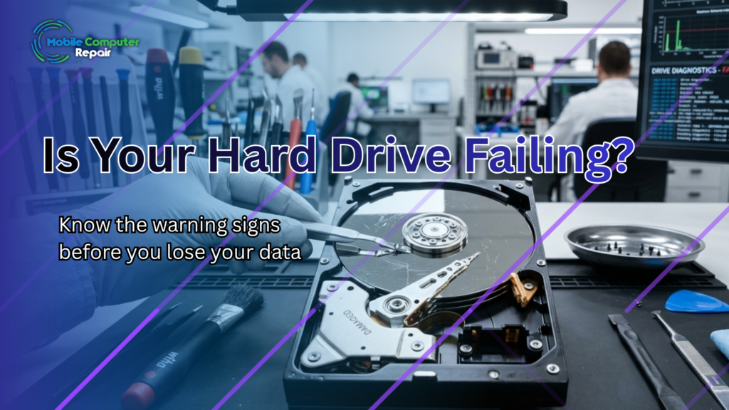 Hard Drive Failure Warning Signs: Save Your Data Now - Mobile Computer Repair