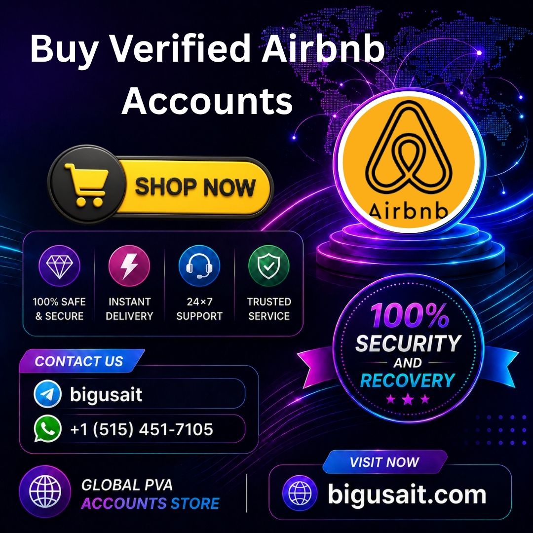 Buy Verified Airbnb Accounts - Big USA IT