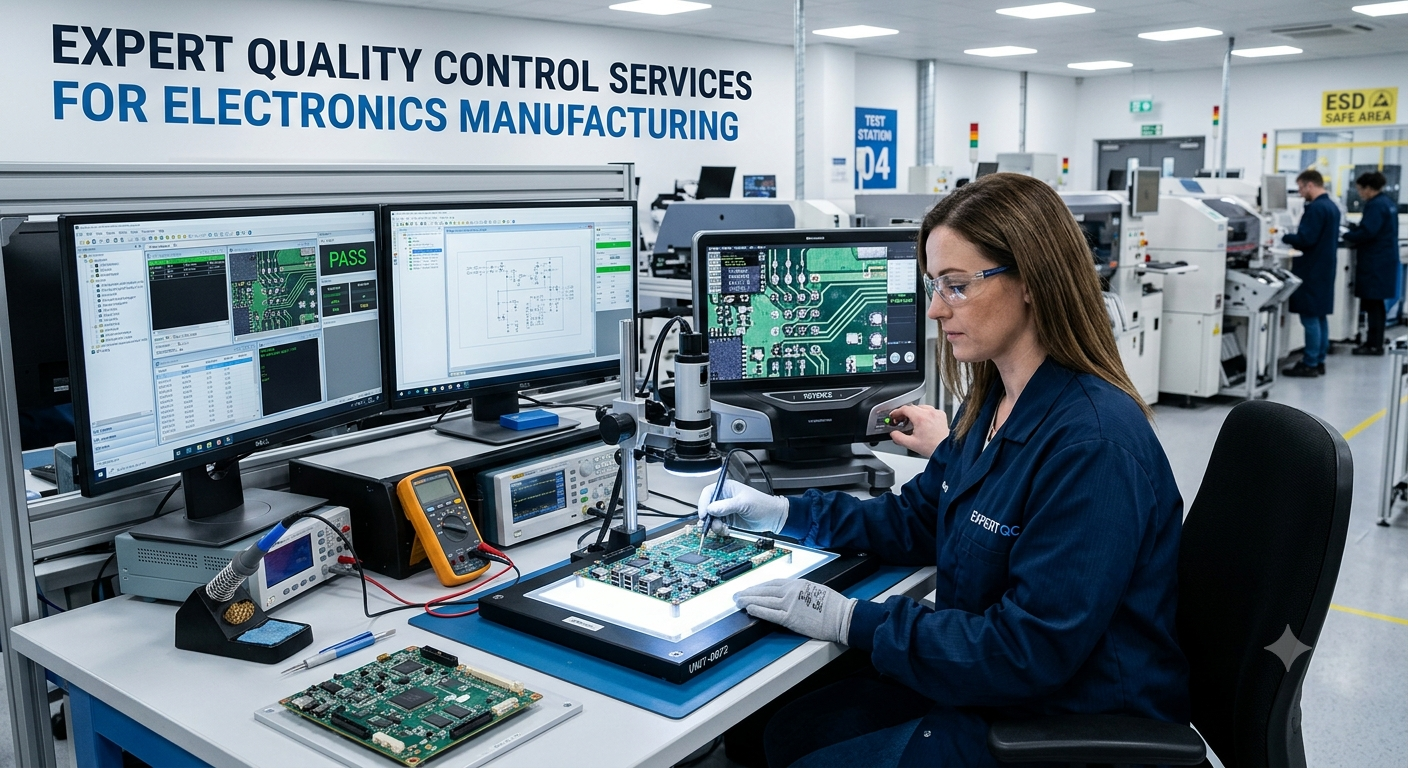 Expert Quality Control Services For Electronics Manufacturing
