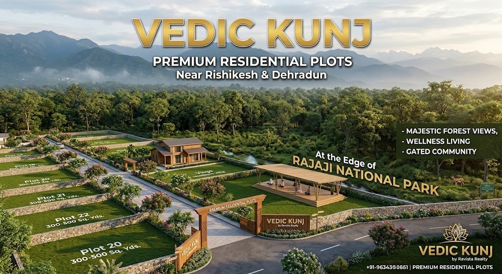 Vedic Kunj Rishikesh & Dehradun Plots | Ravista Realty