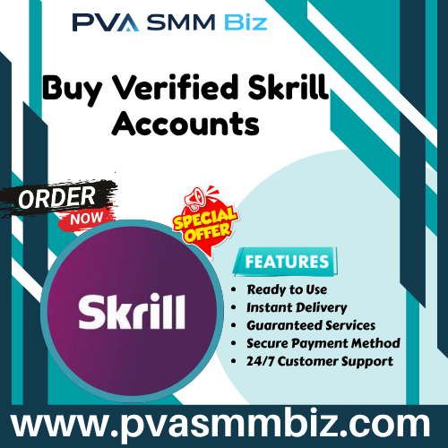 Buy Verified Skrill Accounts -& Verification Assistance