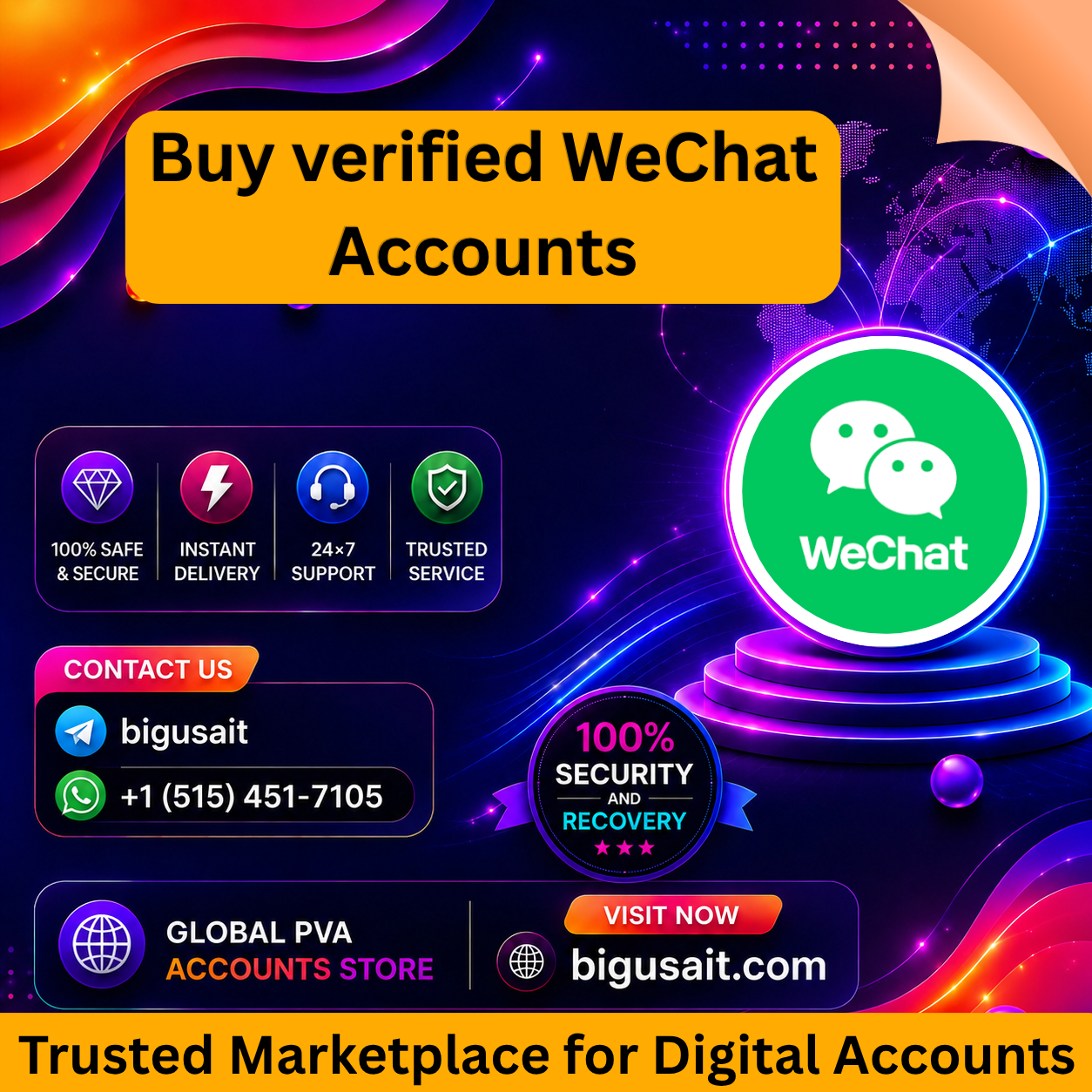Buy verified WeChat Accounts - Big USA IT