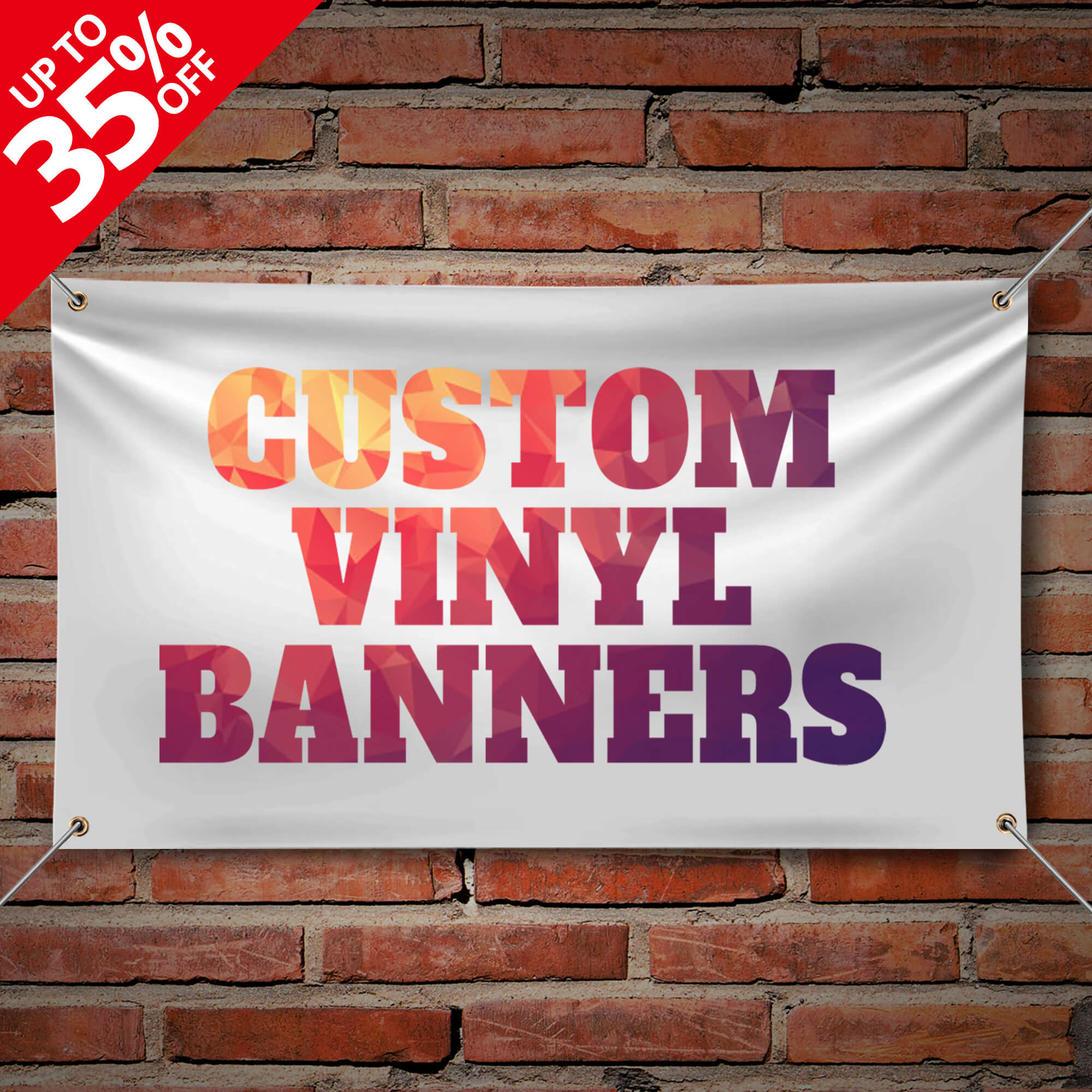 Custom Vinyl Banner Printing & FREE Designer Service | Anley Flags