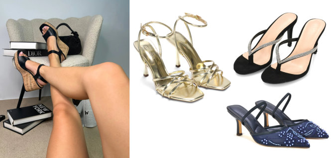 New Arrivals Sandals for Women from XY London – Trendy Heels, Wedges & Strappy Styles - Pynck