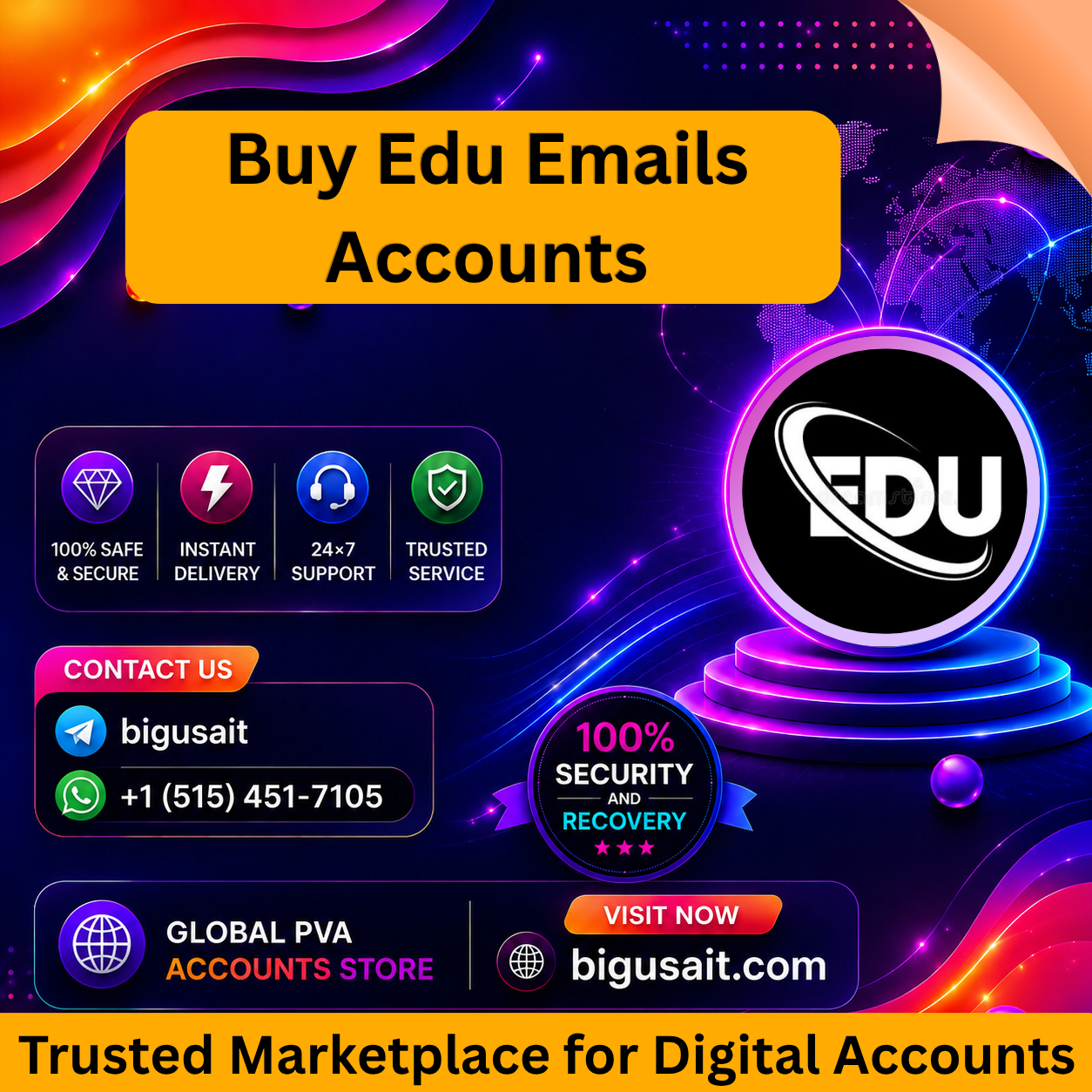 Buy Edu Emails - Big USA IT