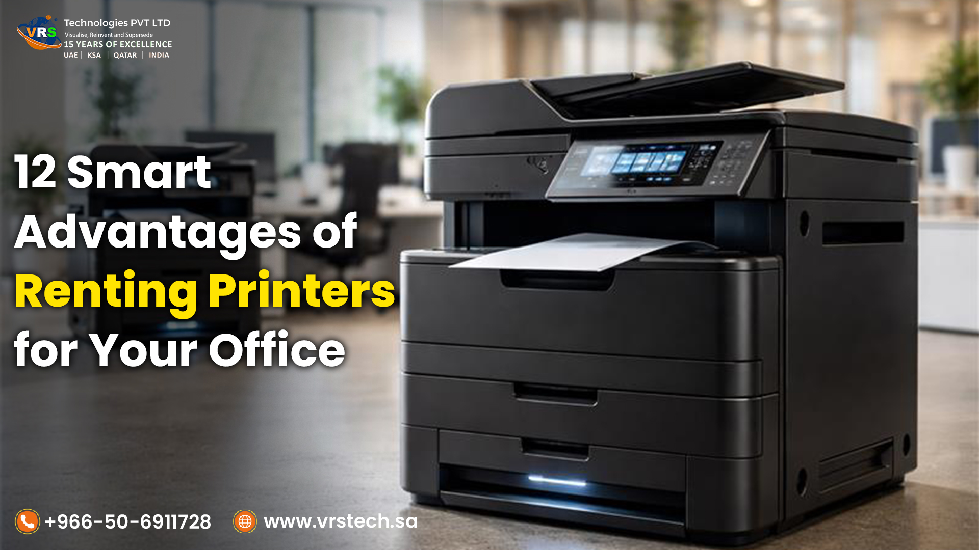 12 Smart Advantages of Renting Printers for Your Office