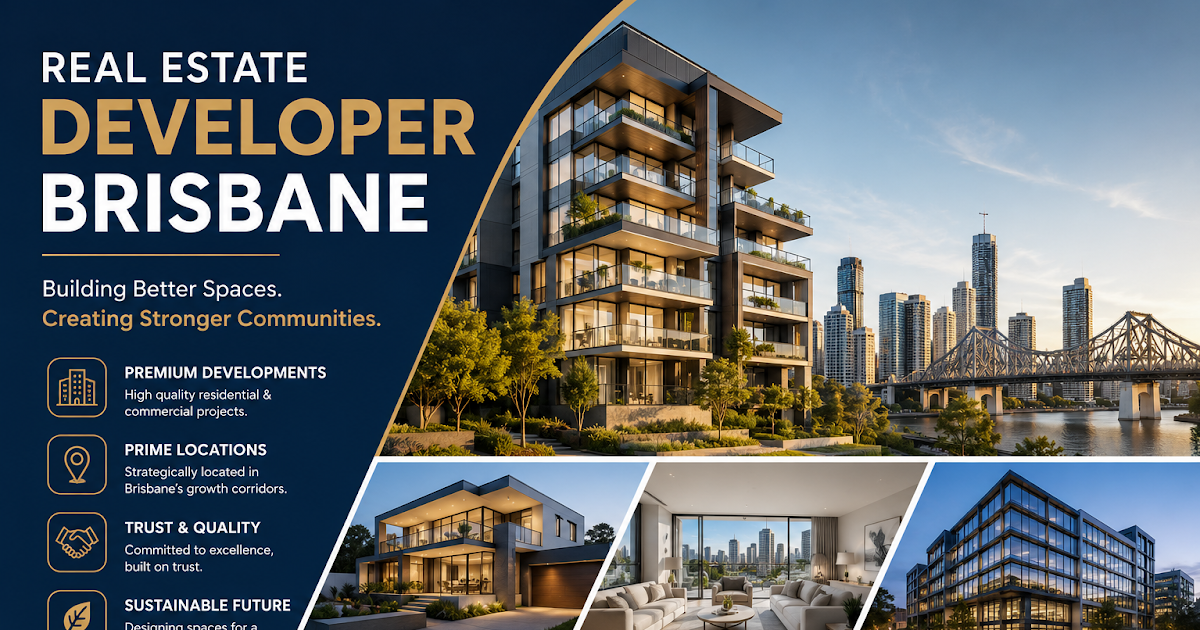 Real Estate Developer Brisbane for Smart Property Projects
