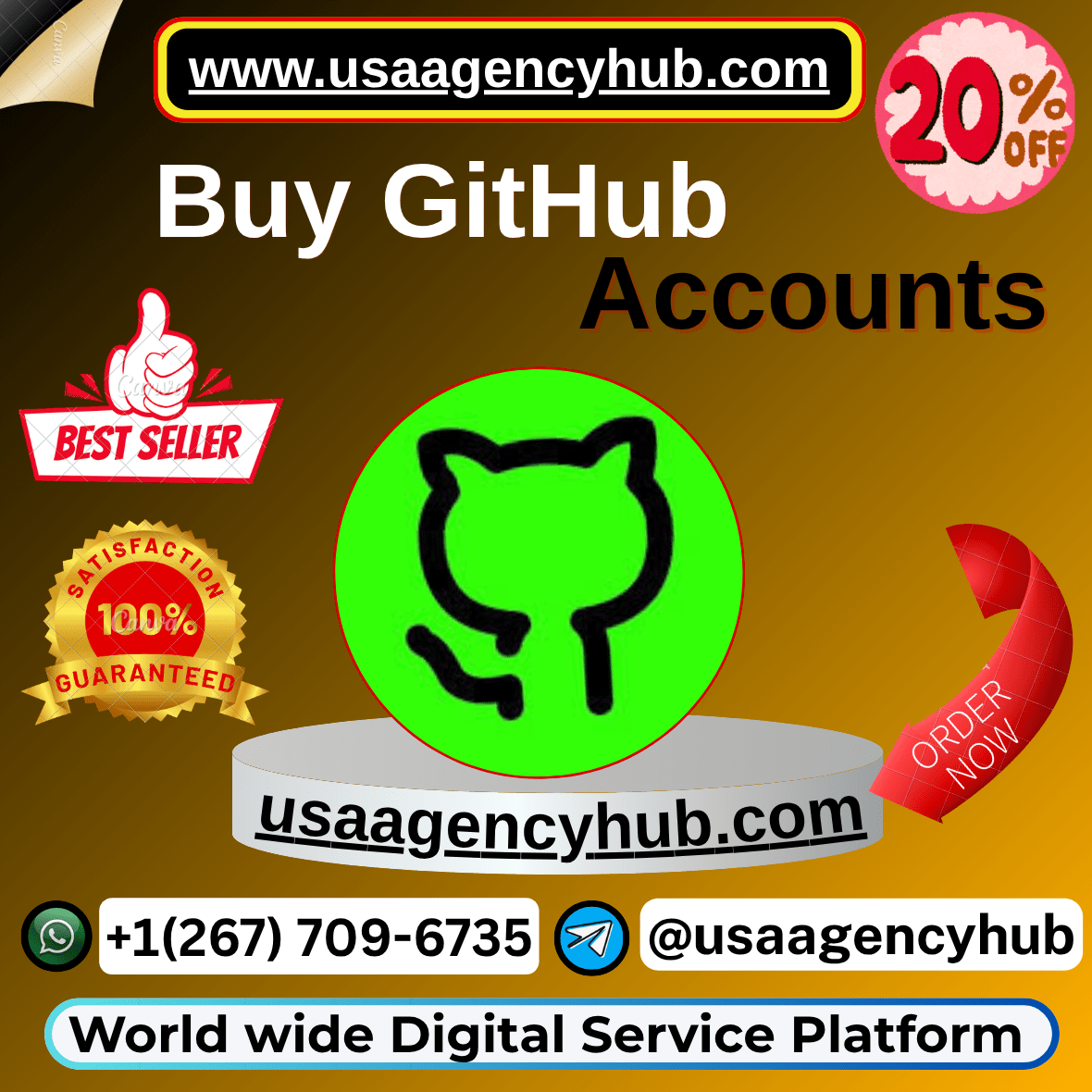 Buy GitHub Accounts - Usaagencyhub
