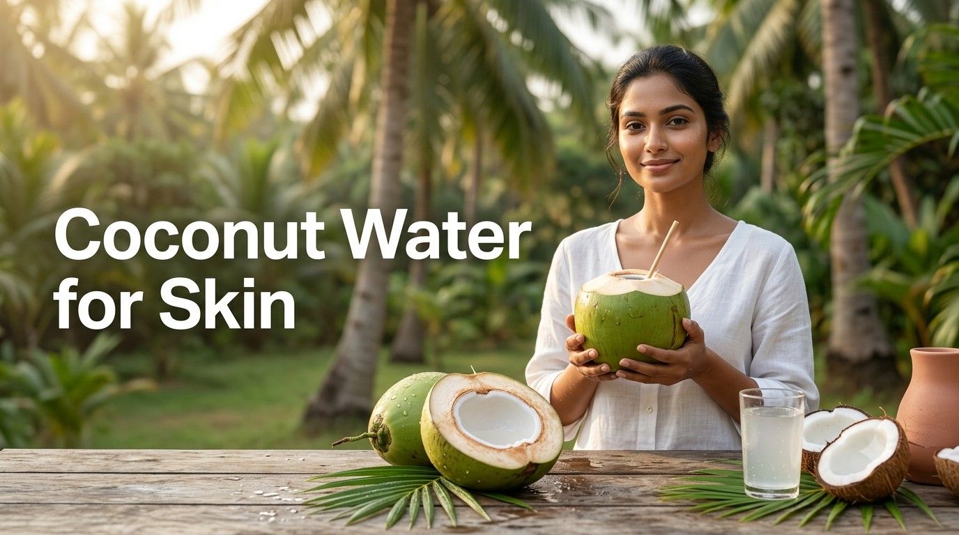 Coconut Water for Skin: Real Benefits and How to Use It
