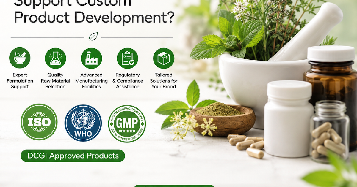 How Do Herbal Manufacturers Support Custom Product Development?
