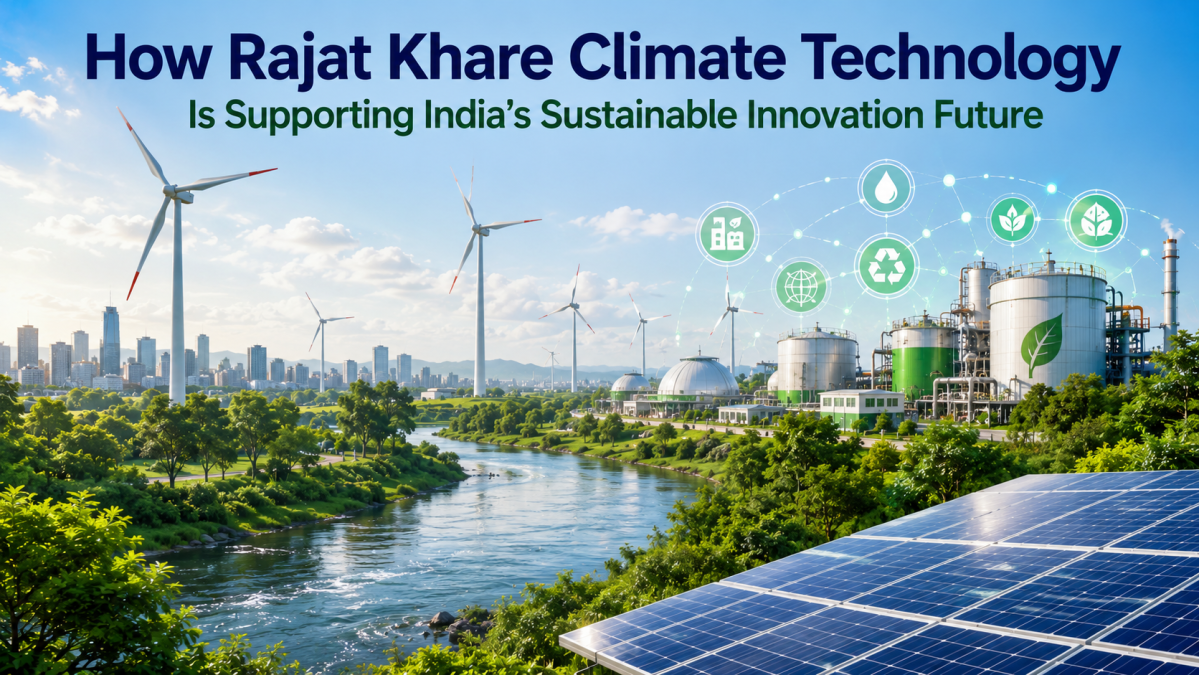 How Rajat Khare Climate Technology Is Supporting India’s Sustainable Innovation Future – Web Technology