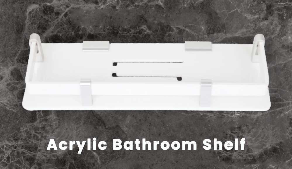 Why Acrylic Wall Shelf is the Perfect Choice for Your Bathroom?