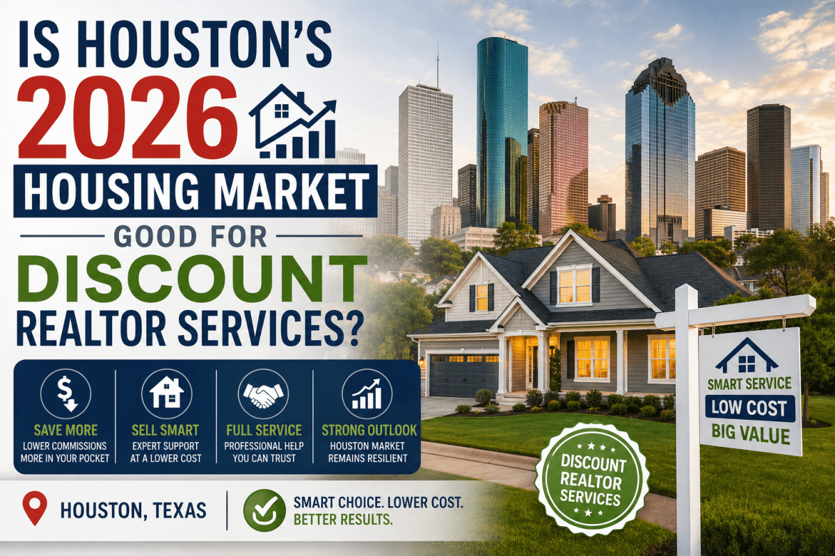 Is Houston’s 2026 Housing Market Good for Discount Realtor Services?