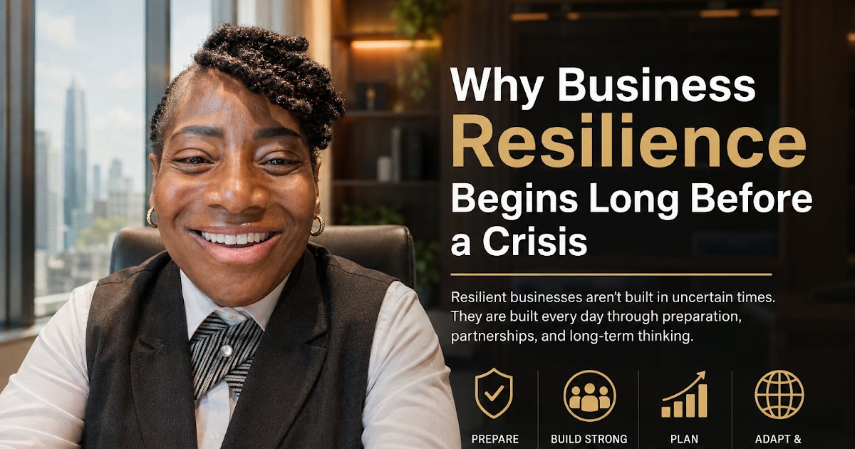 Why Business Resilience Begins Long Before a Crisis