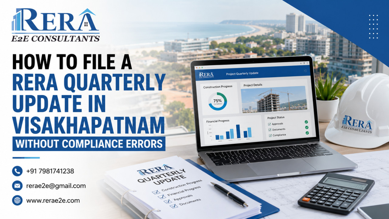 RERA Quarterly Update Visakhapatnam | Error-Free Filing