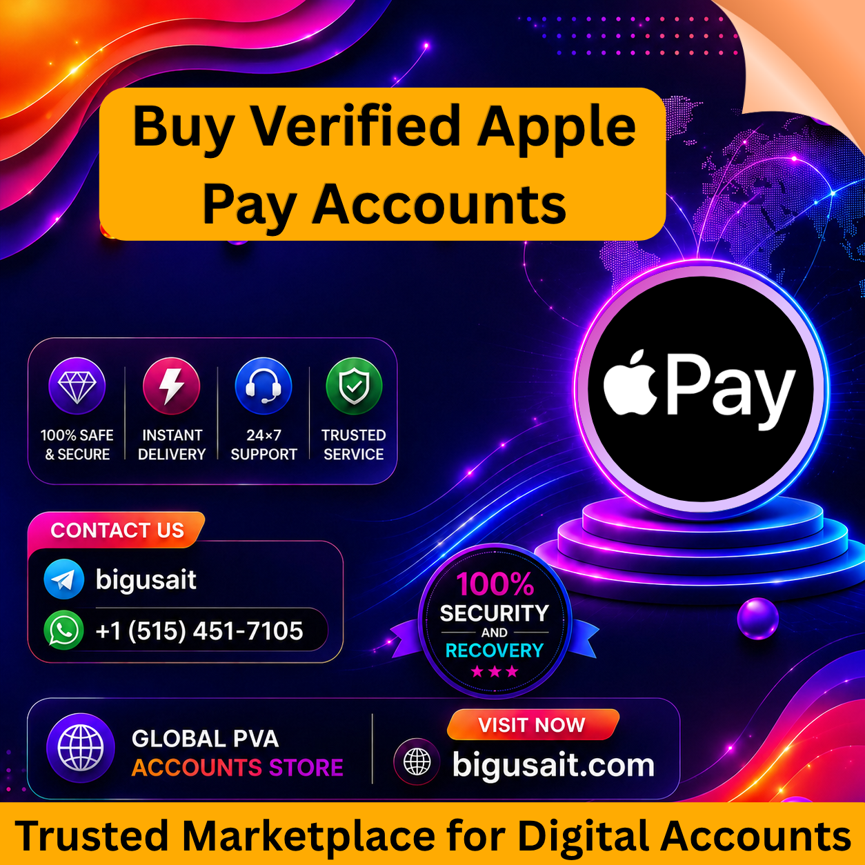 Buy Verified Apple Pay Accounts - Big USA IT