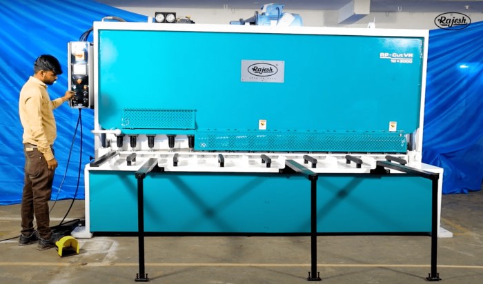 Shearing Machine - Rajesh Power Press ,Rajkot, Gujarat, India.