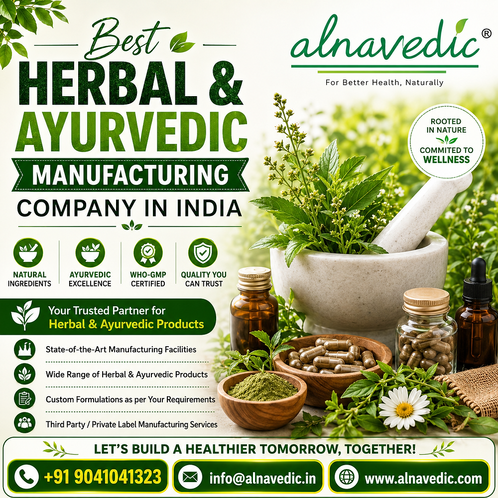 Best Herbal & Ayurvedic Manufacturing Company in India
